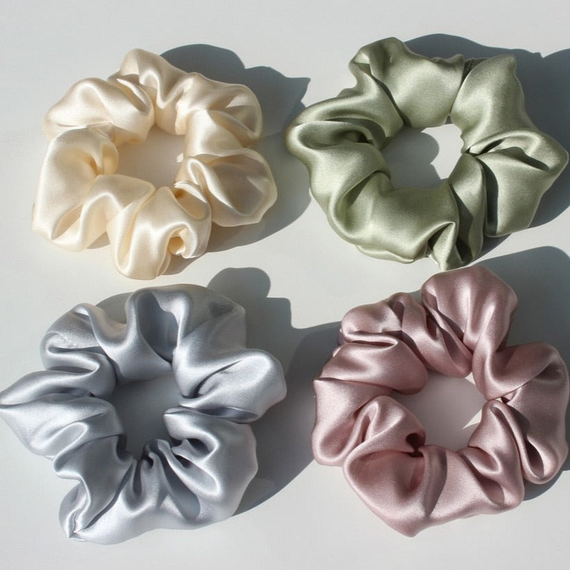 100% Pure Mulberry Silk Hair Scrunchie