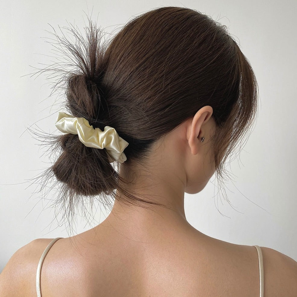 100% Pure Mulberry Silk Hair Scrunchie
