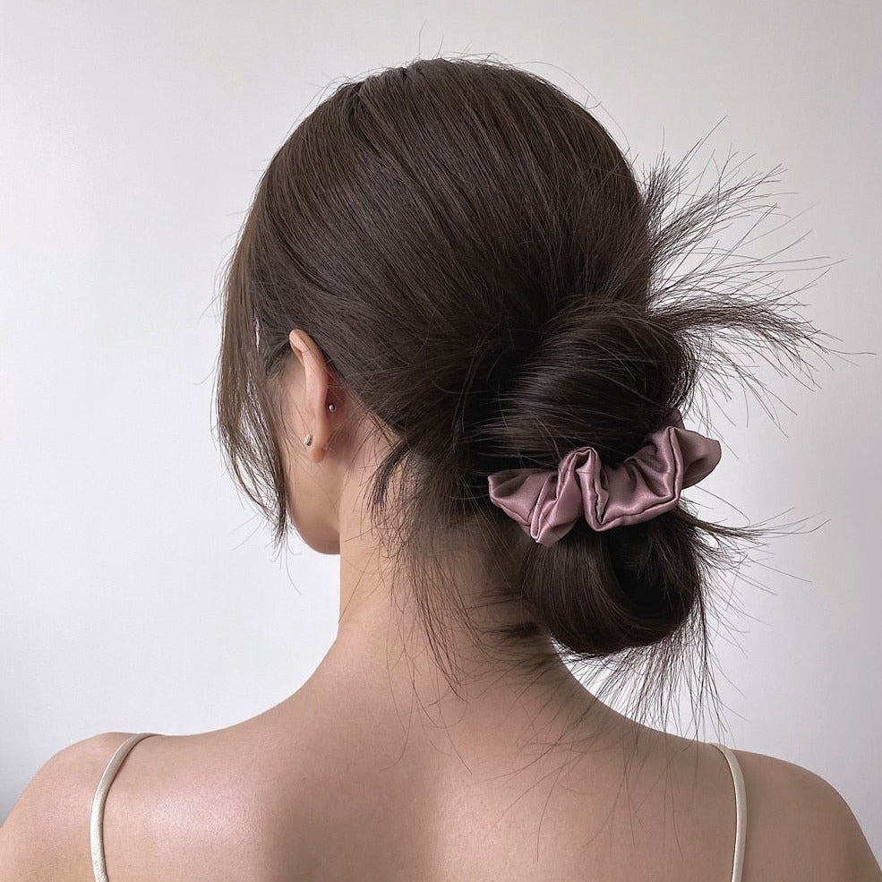 100% Pure Mulberry Silk Hair Scrunchie
