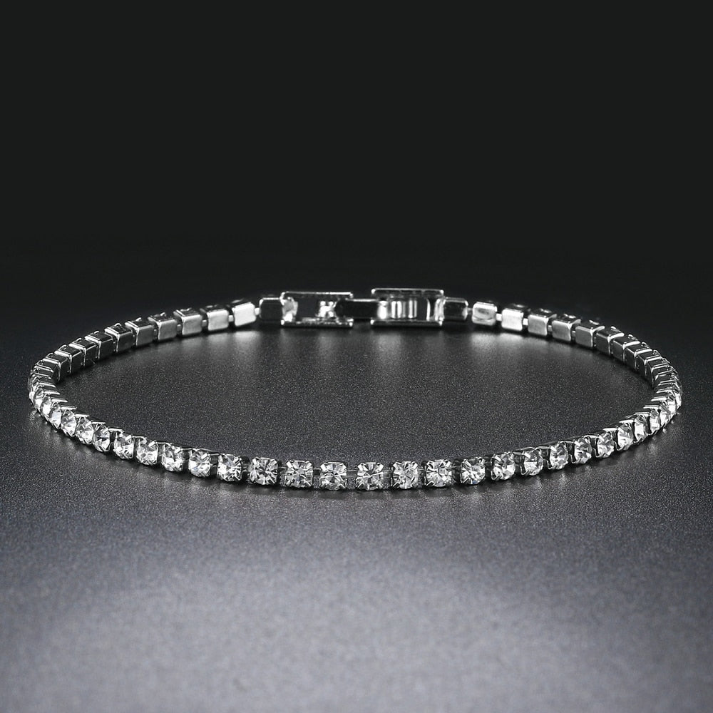 Classic Cubic Zirconia Tennis Bracelet