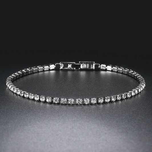 Classic Cubic Zirconia Tennis Bracelet
