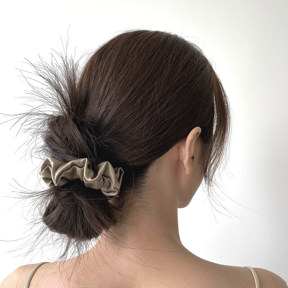 100% Pure Mulberry Silk Hair Scrunchie