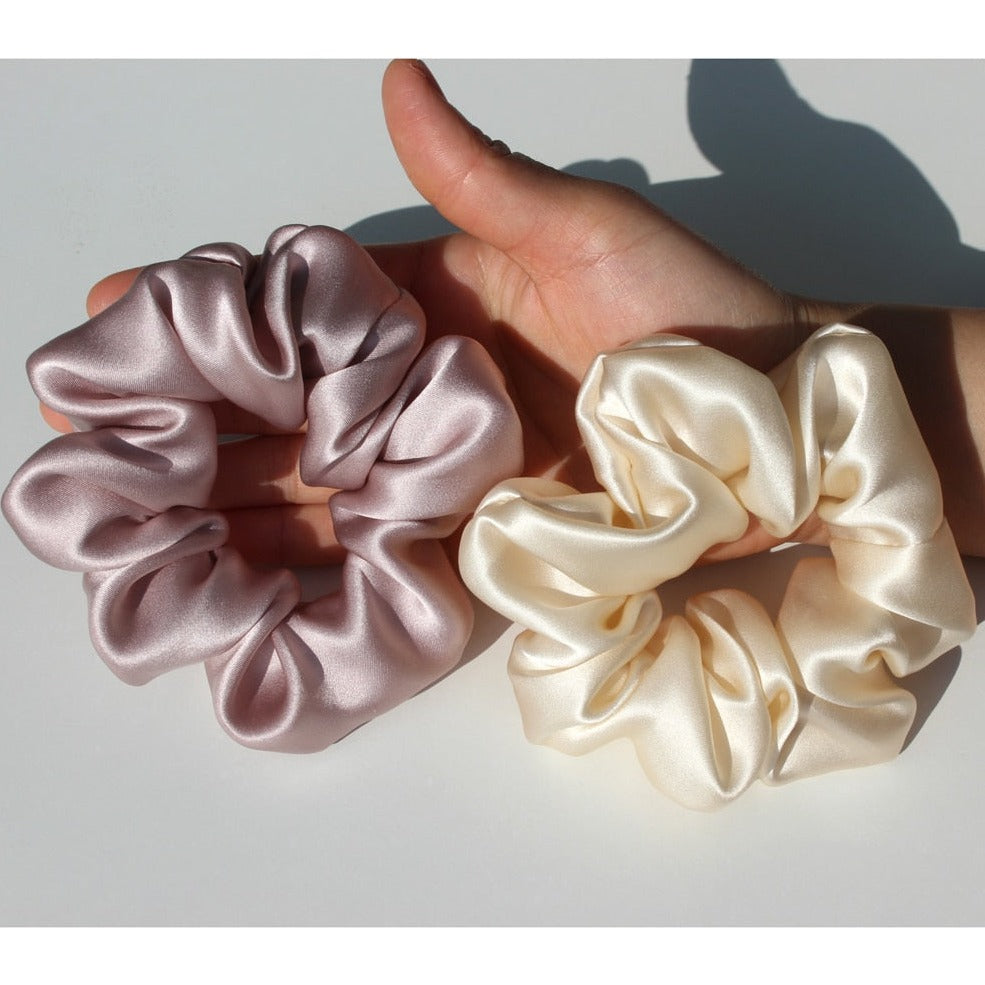 100% Pure Mulberry Silk Hair Scrunchie
