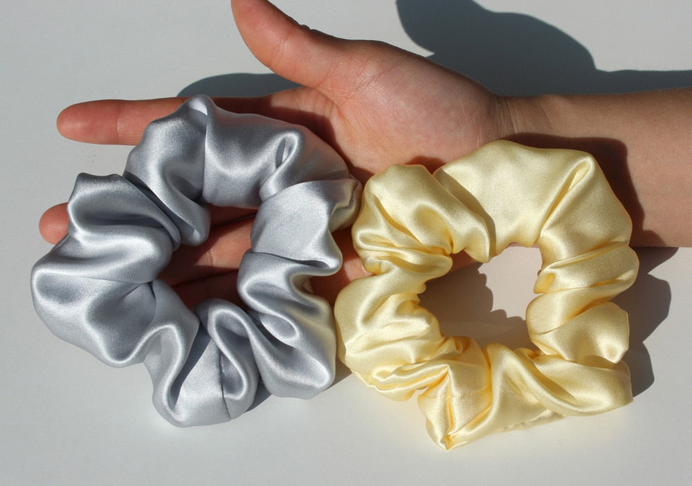 100% Pure Mulberry Silk Hair Scrunchie