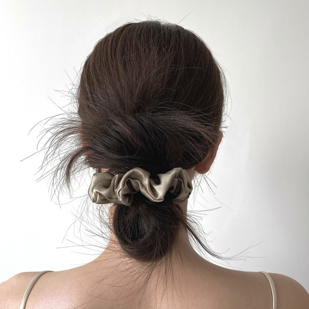 100% Pure Mulberry Silk Hair Scrunchie