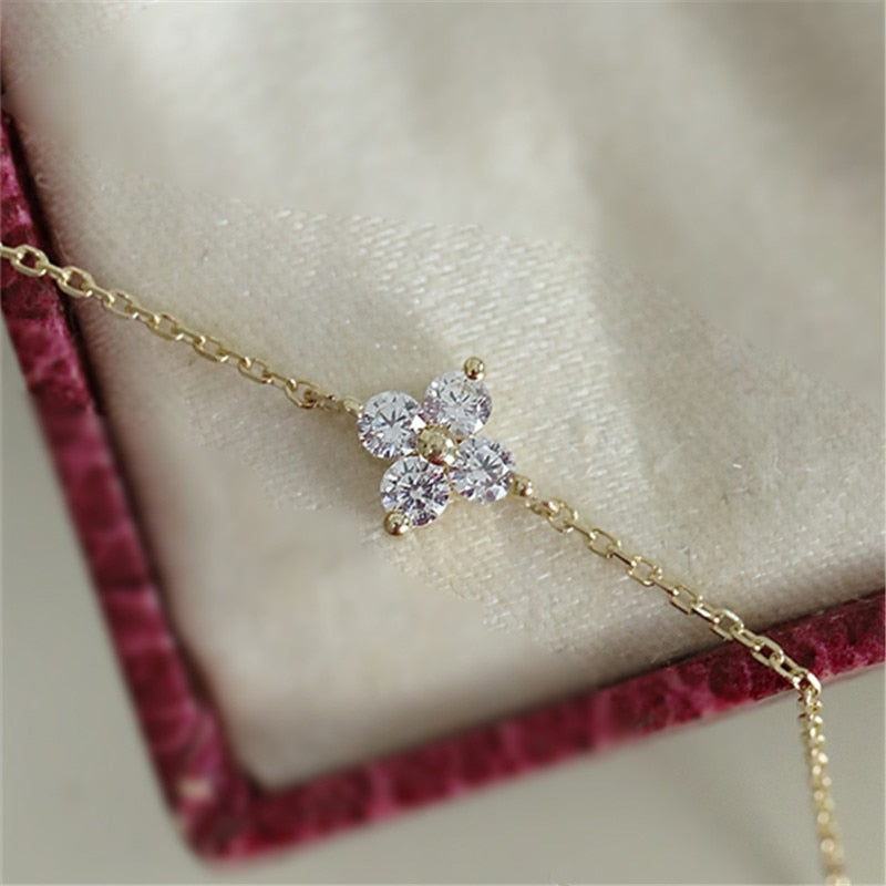 Clover Bracelet 925 Silver