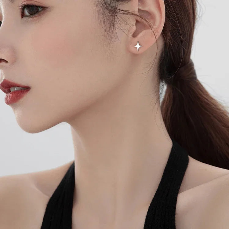 North Star Stud Earrings