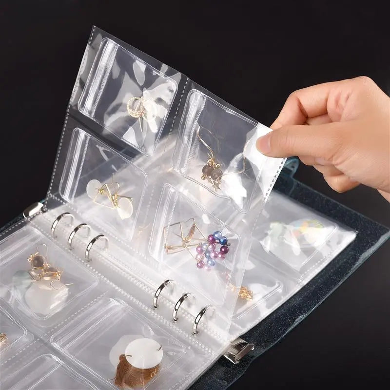 Jewelry Organizer Buckle Ring Folder (A5)