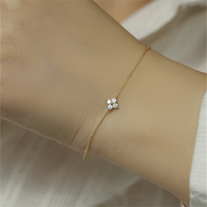 Clover Bracelet 925 Silver