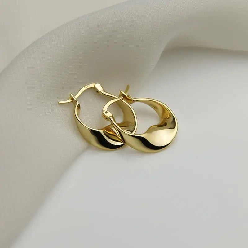 Twist Hoop Earrings